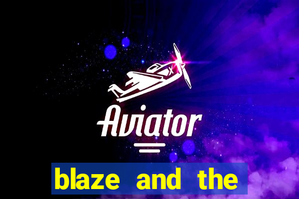 blaze and the monster machines logo font